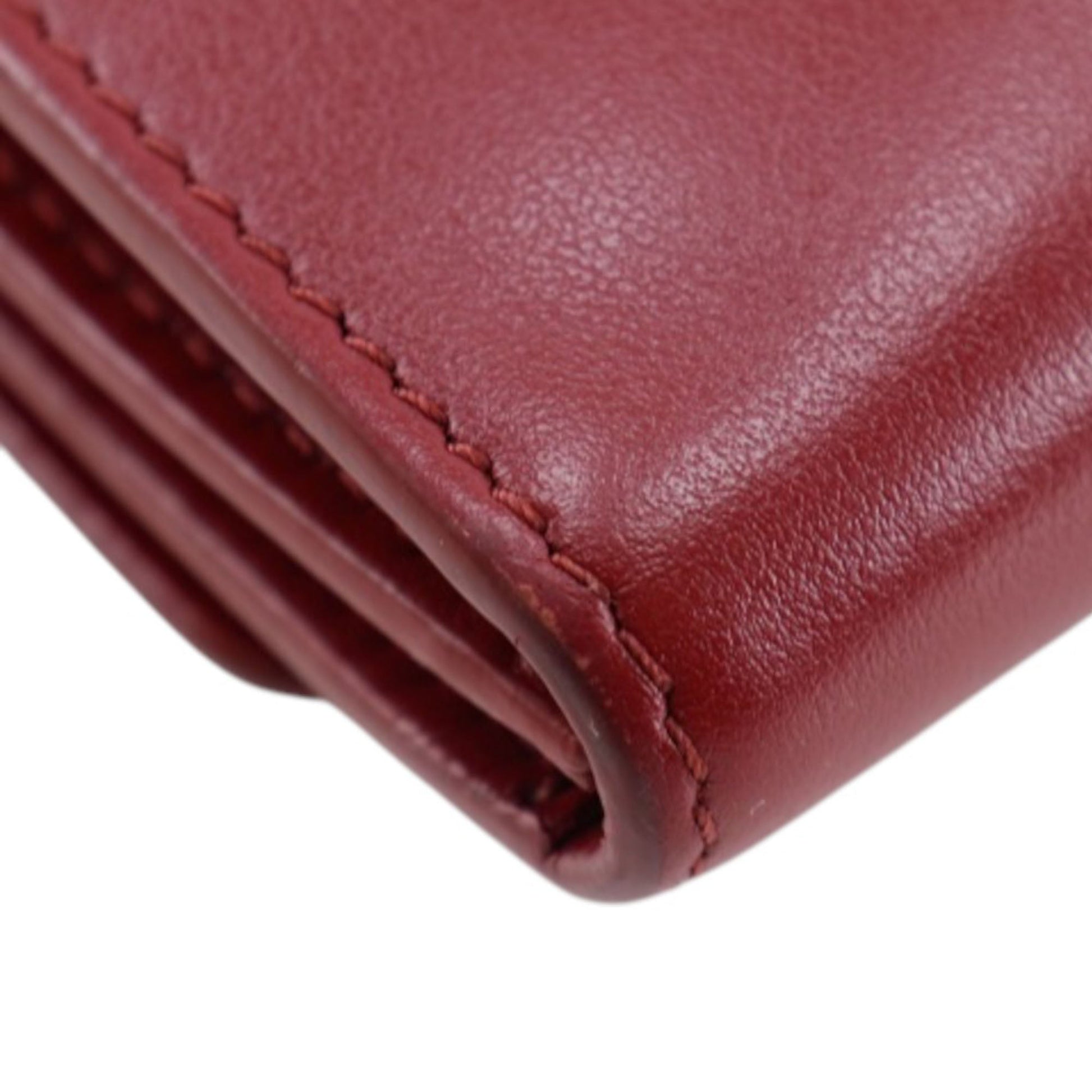 Burberry Leather TB Wallet On Strap