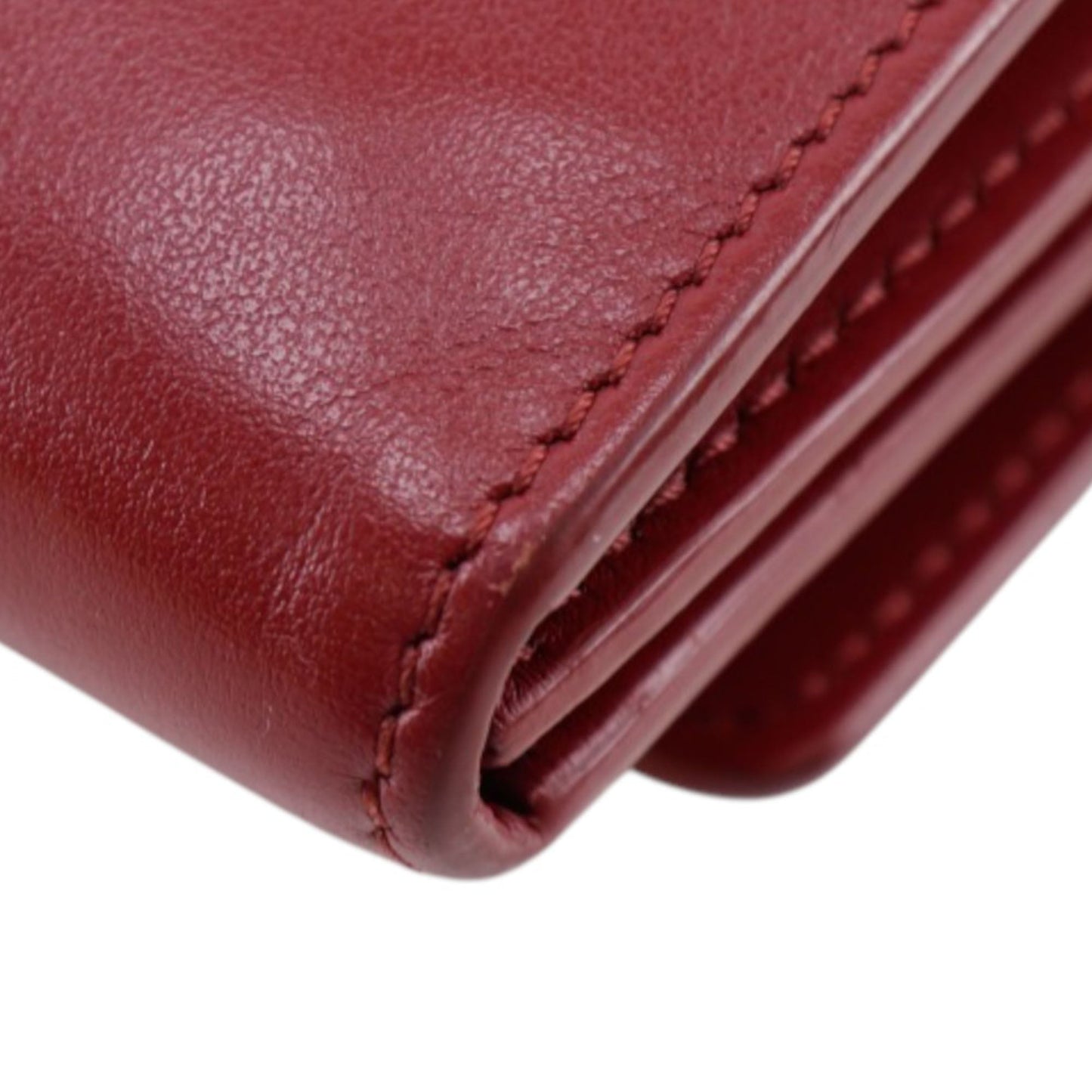 Burberry Leather TB Wallet On Strap
