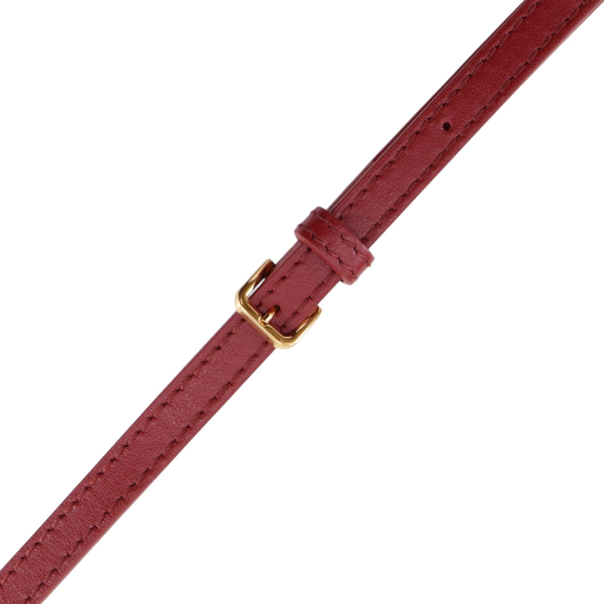 Burberry Leather TB Wallet On Strap
