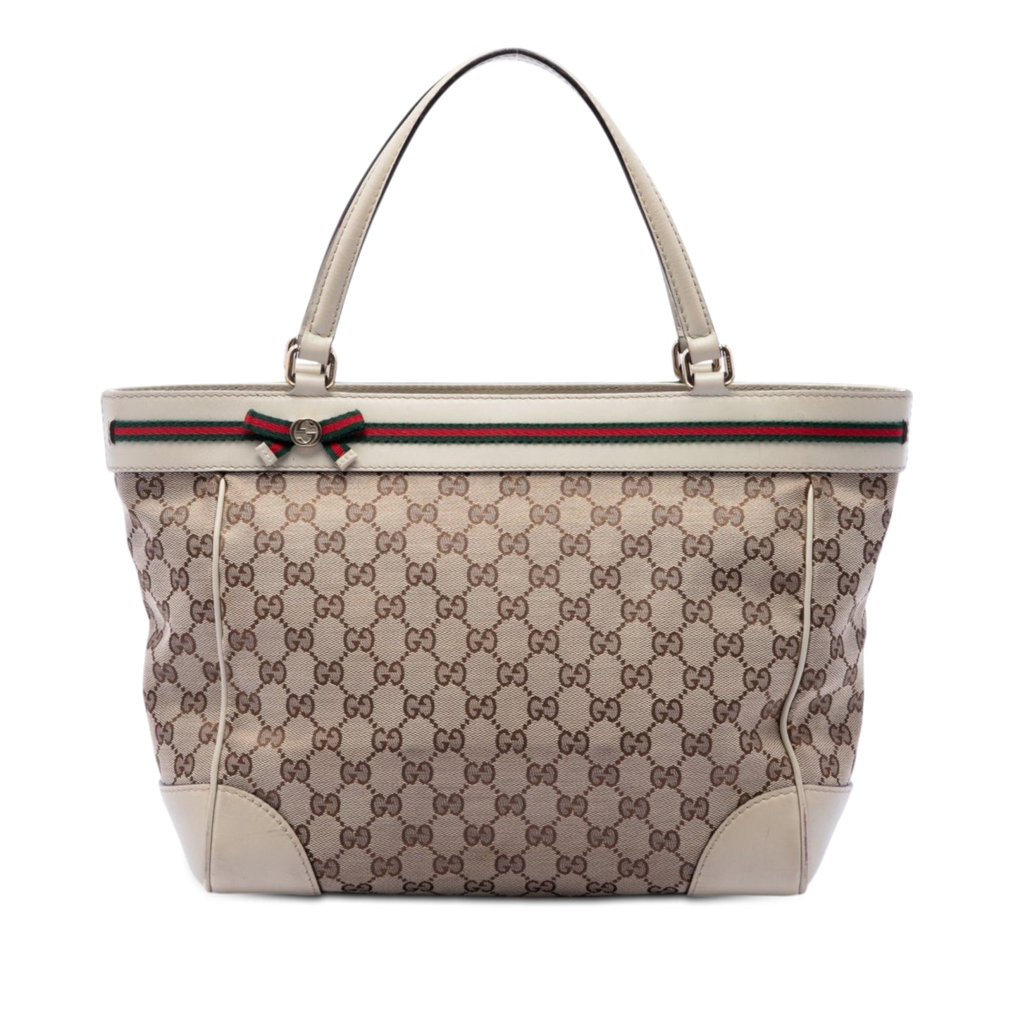 Gucci GG Canvas Web Mayfair Tote