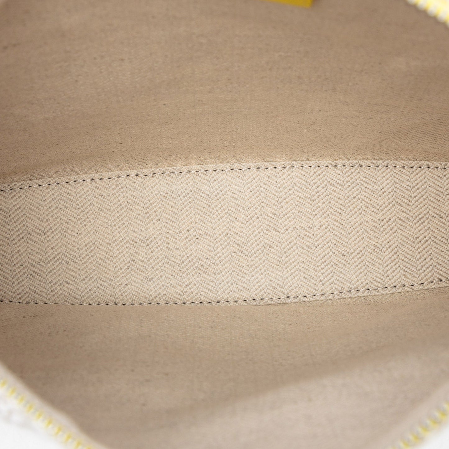 LOEWE Repeat Anagram Jacquard and Leather Oblong Pouch