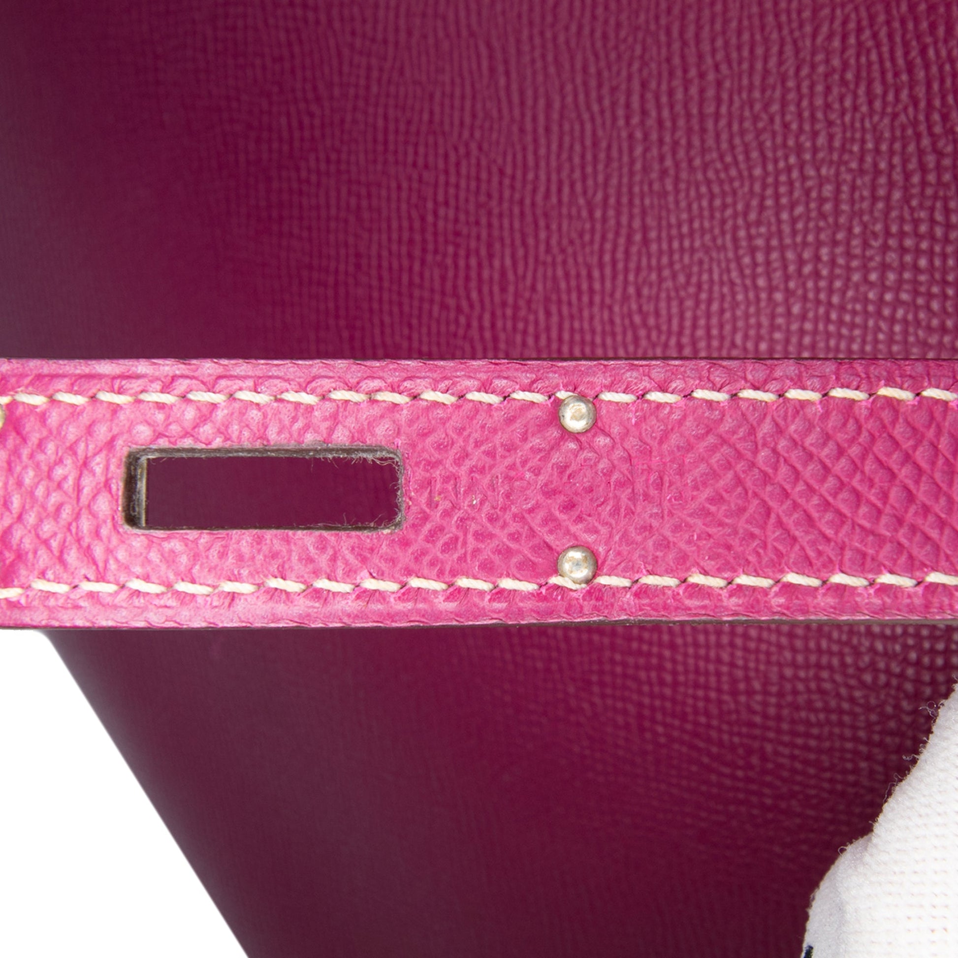 Hermès Epsom Candy Verso Birkin Retourne 35