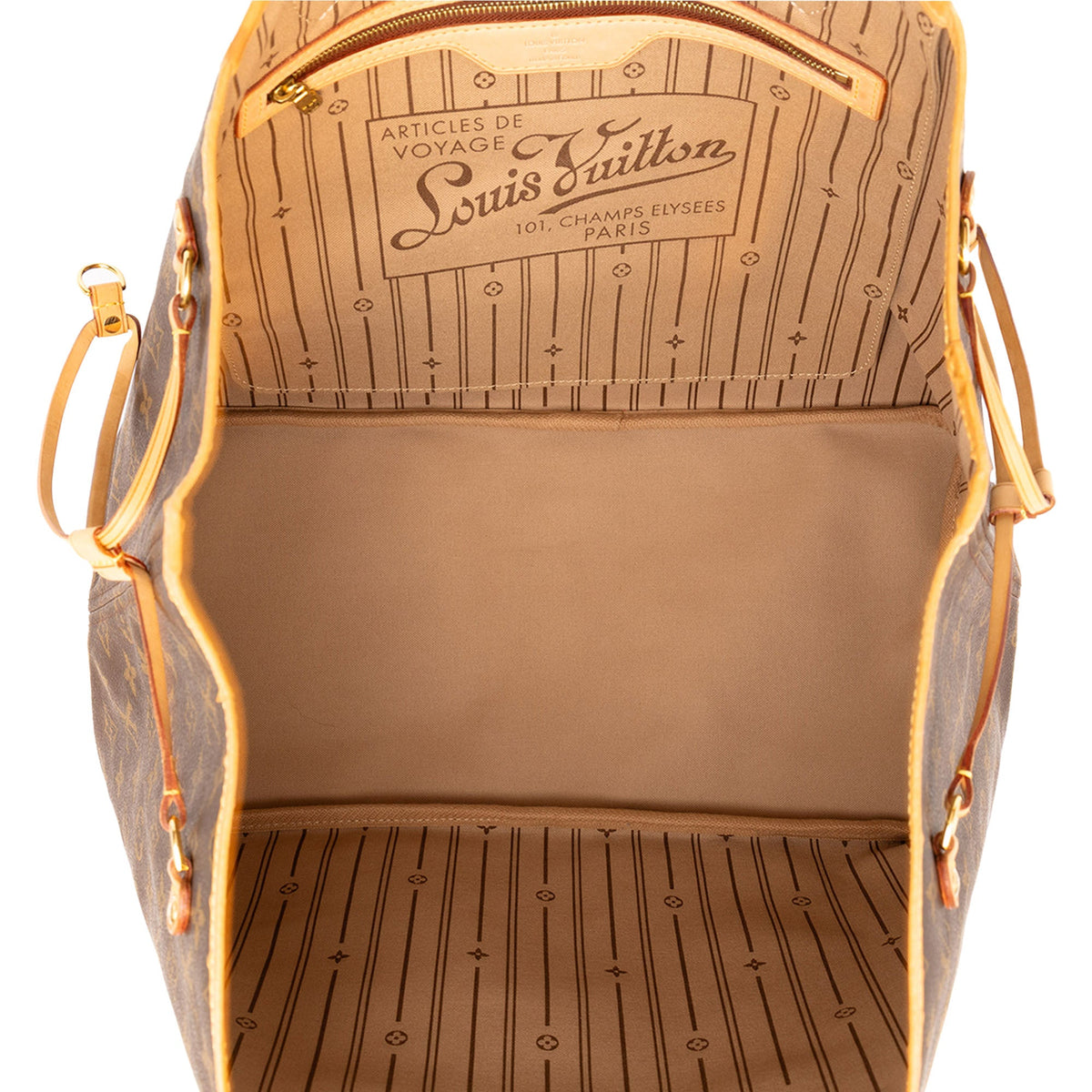 Louis Vuitton Monogram Neverfull GM — Brown