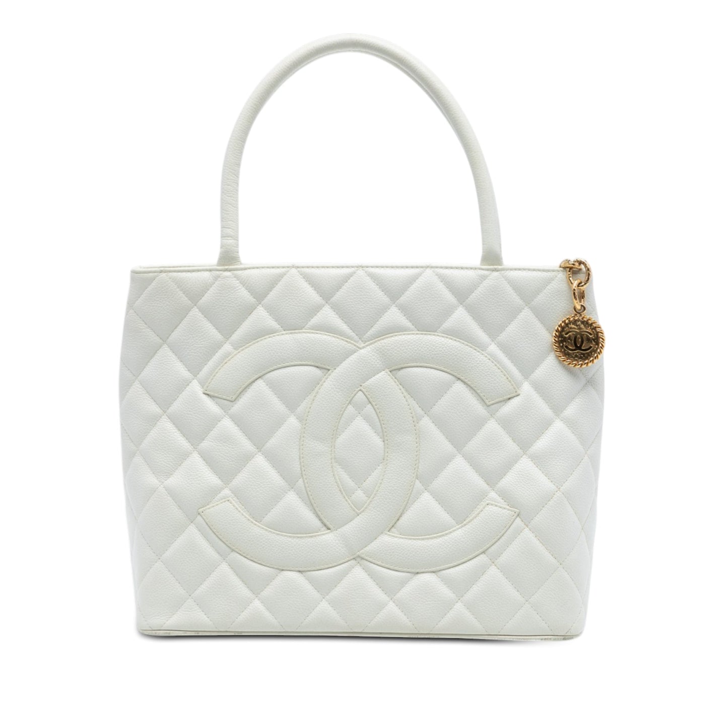 Chanel Caviar Medallion Tote