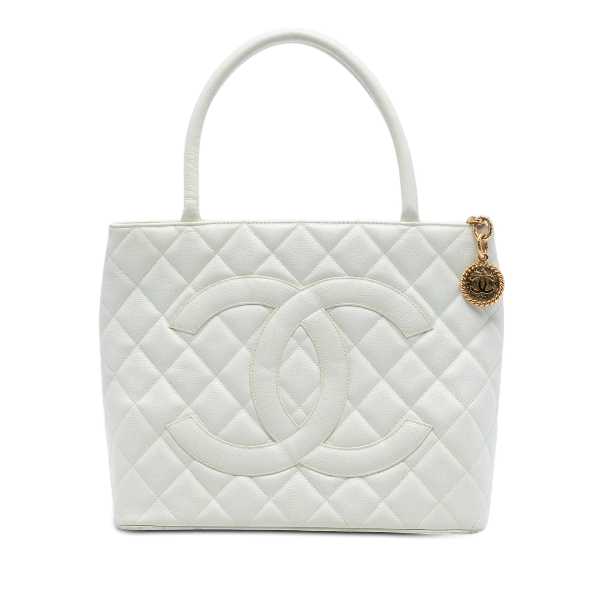 Chanel Caviar Medallion Tote