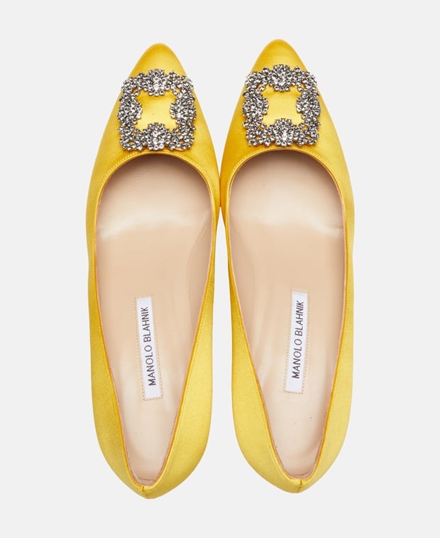 Manolo Blahnik Pumps Dark Yellow
