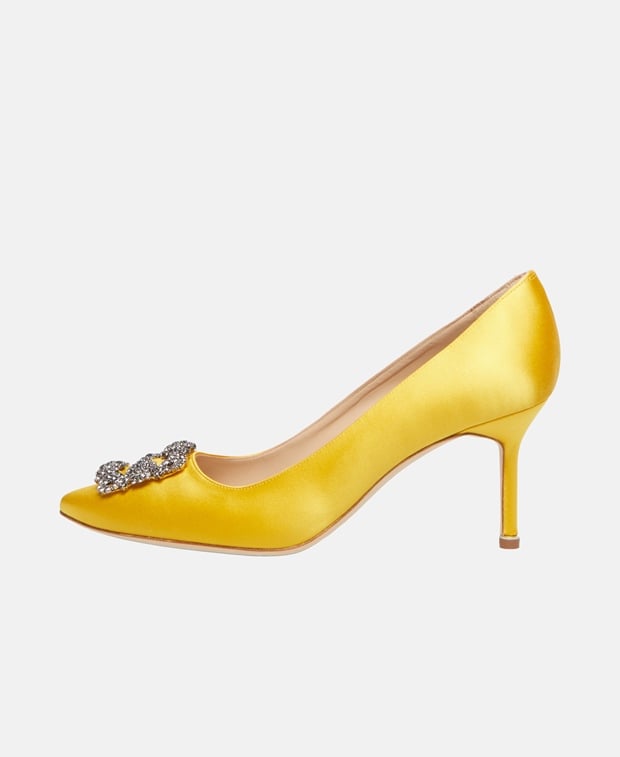 Manolo Blahnik Pumps Dark Yellow