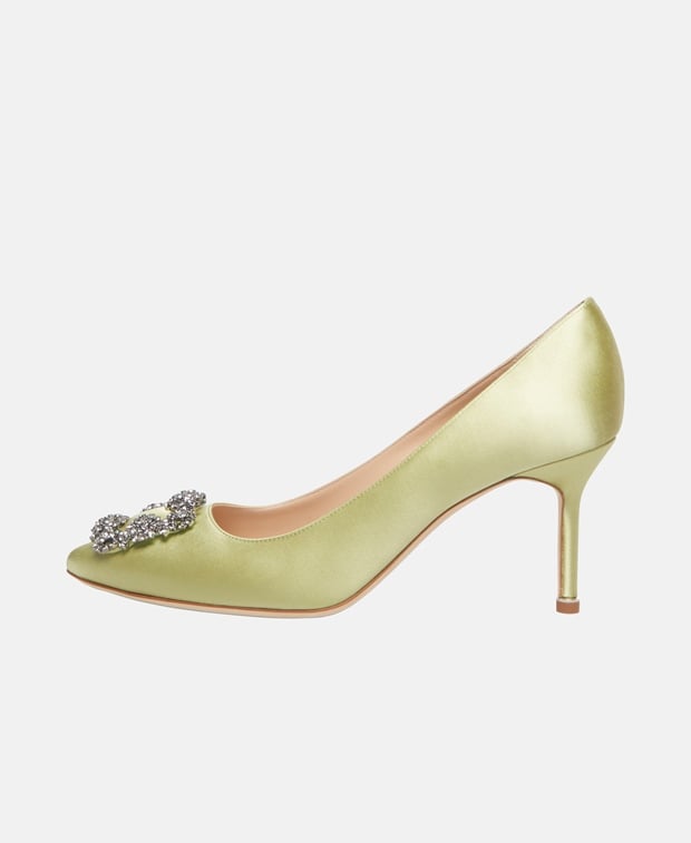 Manolo Blahnik Pumps Apple Green