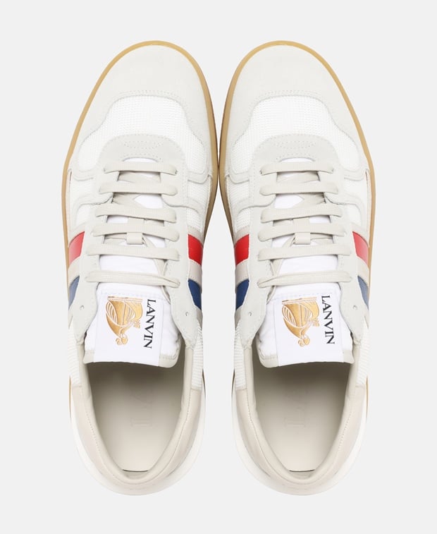 Lanvin Tennis Sneakers White
