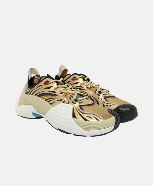 Lanvin Flash-X Sneakers Ecru
