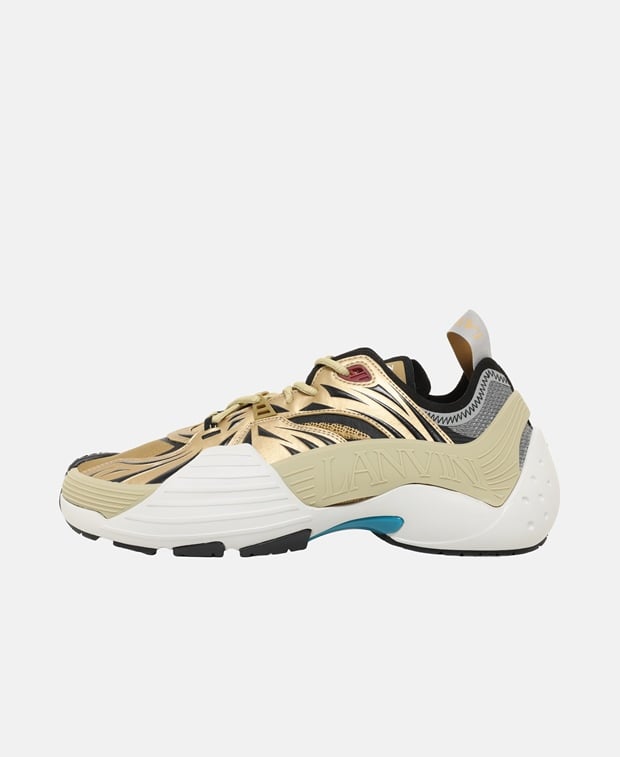 Lanvin Flash-X Sneakers Ecru