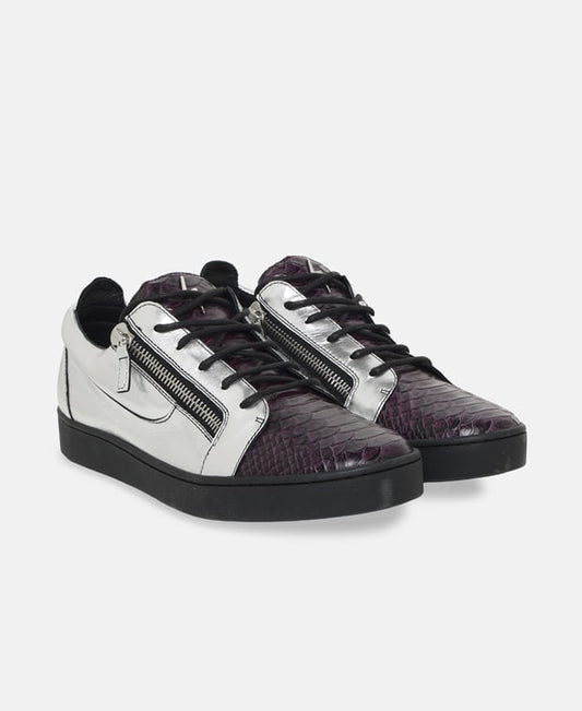Giuseppe Zanotti Brek Sneakers Silver