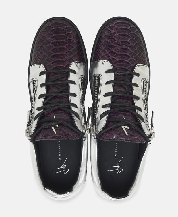 Giuseppe Zanotti Brek Sneakers Silver