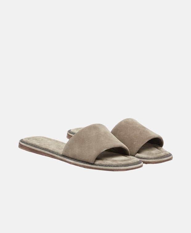 Brunello Cucinelli Mules Grey