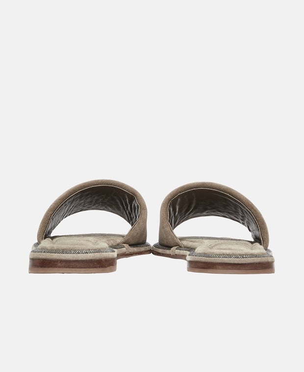 Brunello Cucinelli Mules Grey