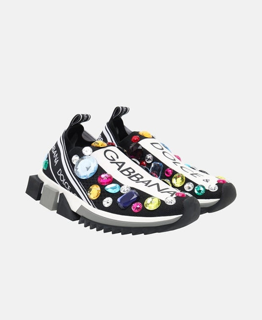 Dolce & Gabbana Atletica Running Maglina Subli Slip-on sneakers Black