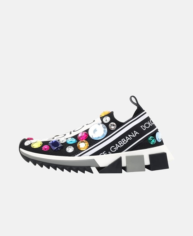 Dolce & Gabbana Atletica Running Maglina Subli Slip-on sneakers Black