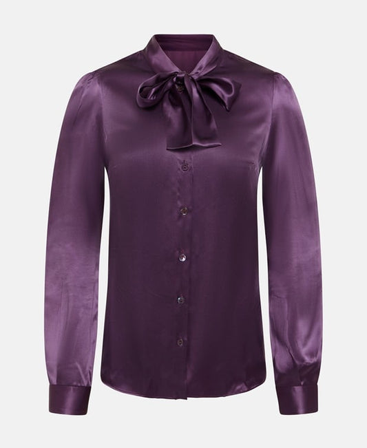 Dolce & Gabbana Silk blouse Purple