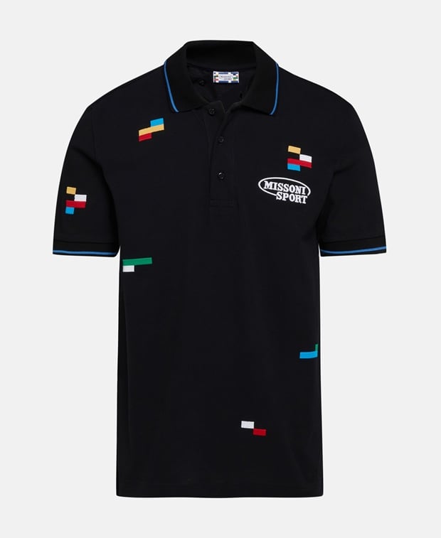 Missoni Polo shirt Caviar Black