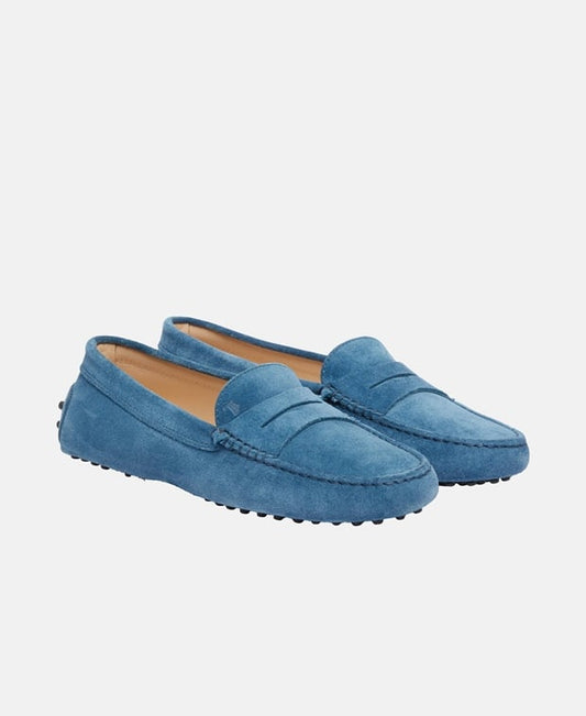 Tod's Gommini Moccasins Blue