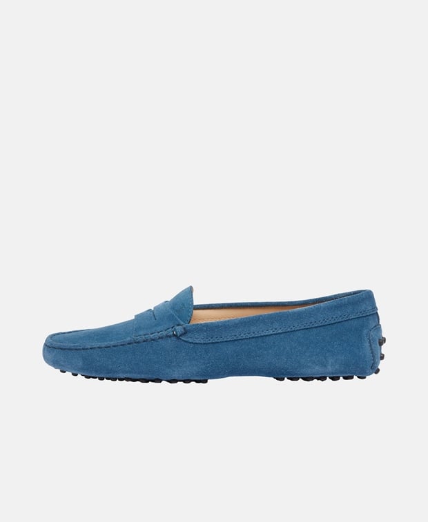 Tod's Gommini Moccasins Blue