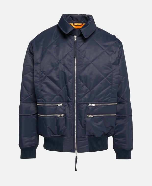 Quilted blouson