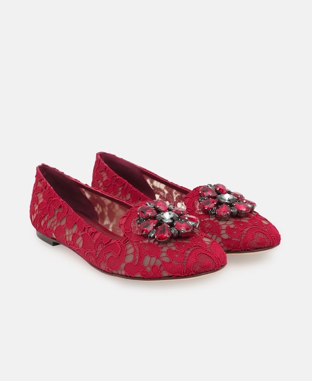Dolce & Gabbana Ballet flats Dark Red