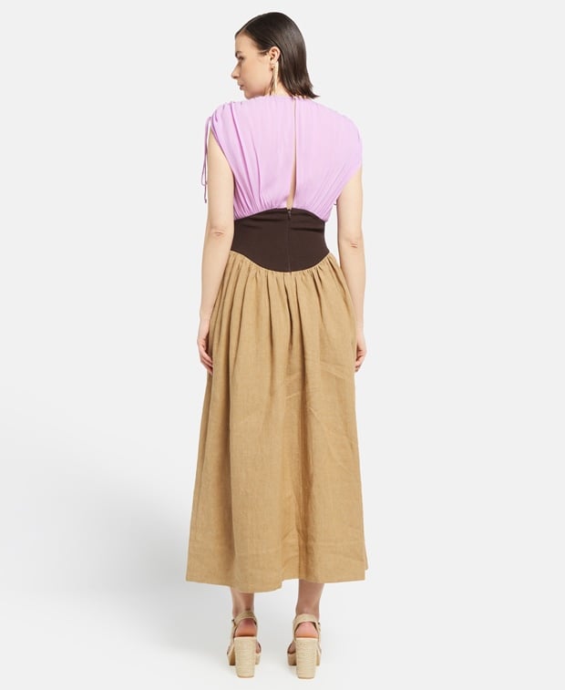 Tory Burch Dress Oatmeal