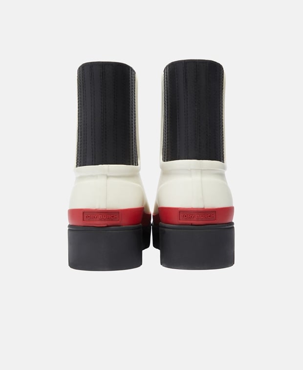 Tory Burch Wellington boots Off-white