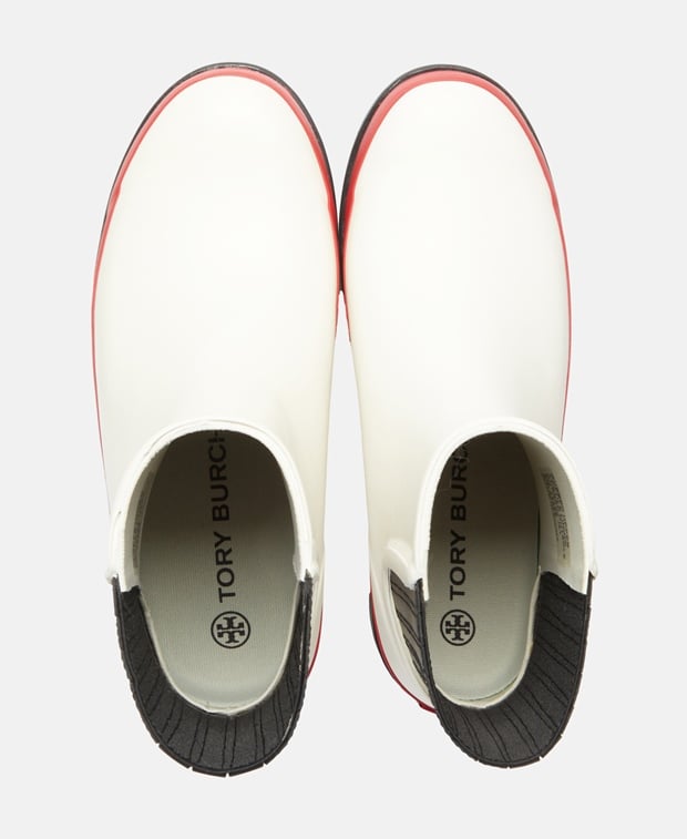 Tory Burch Wellington boots Off-white