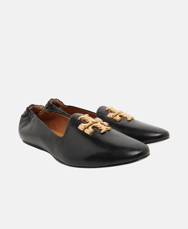 Tory Burch Eleanor Loafers Black