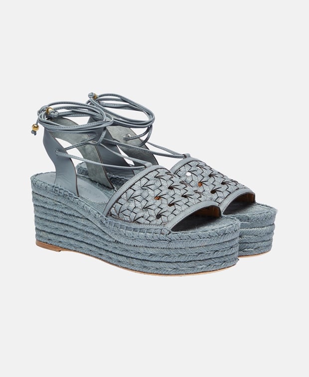 Tory Burch Platform espadrilles Light Blue