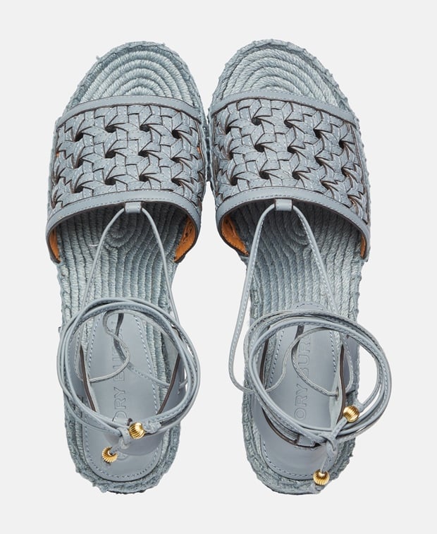 Tory Burch Platform espadrilles Light Blue