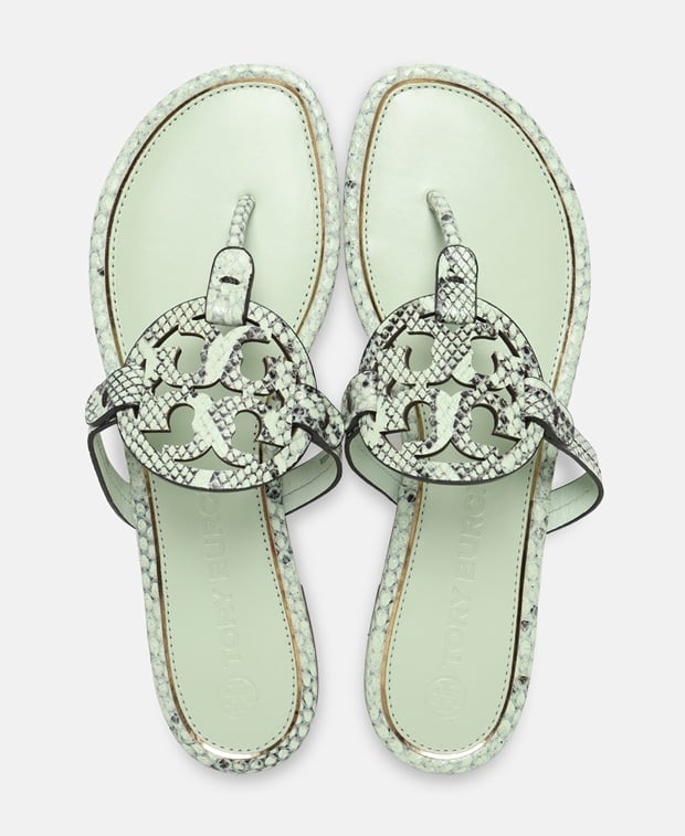 Tory Burch Miller Sandals Lime