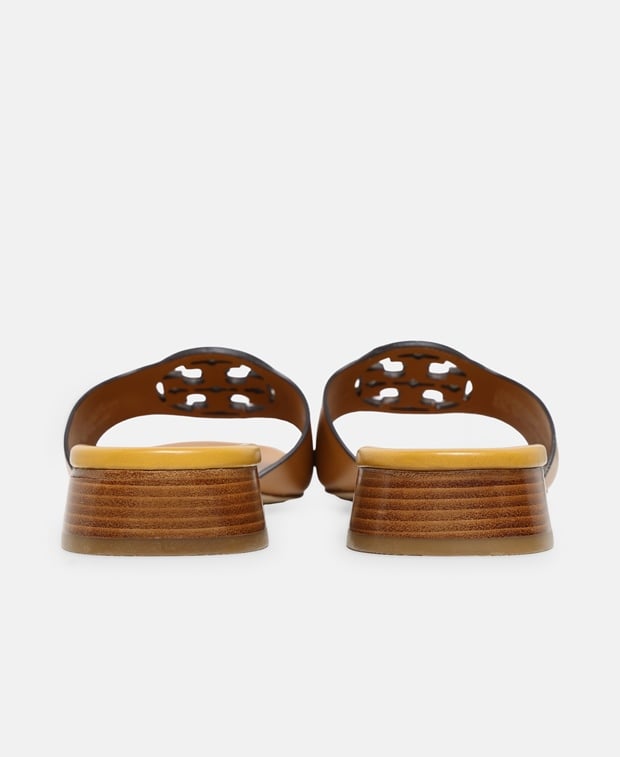 Tory Burch Mules Cognac