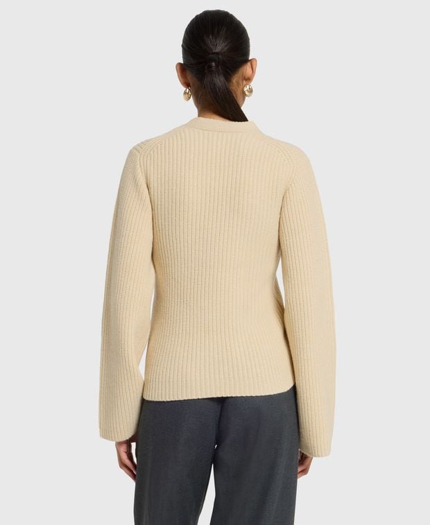 Joseph Wool jumper Marzipan
