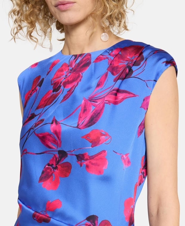 Monique Lhuillier Satin dress Camila