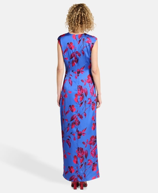 Monique Lhuillier Satin dress Rose