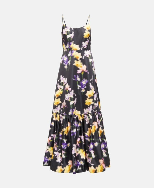 Monique Lhuillier Satin dress
