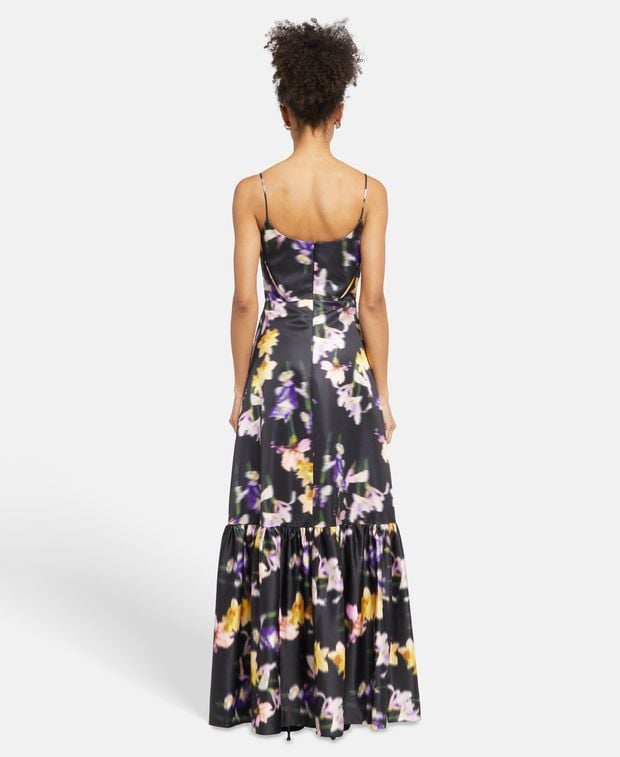 Monique Lhuillier Satin dress