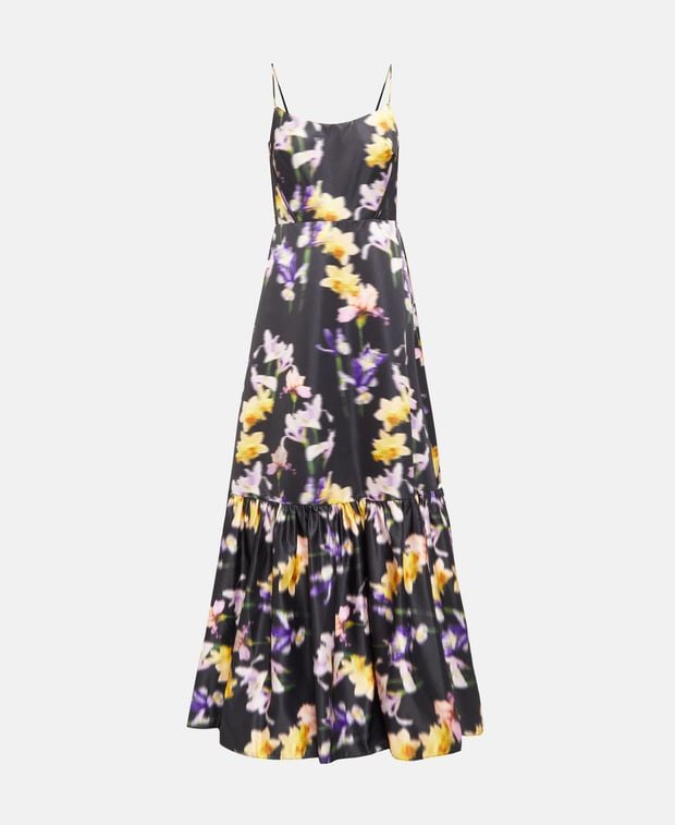 Monique Lhuillier Satin dress