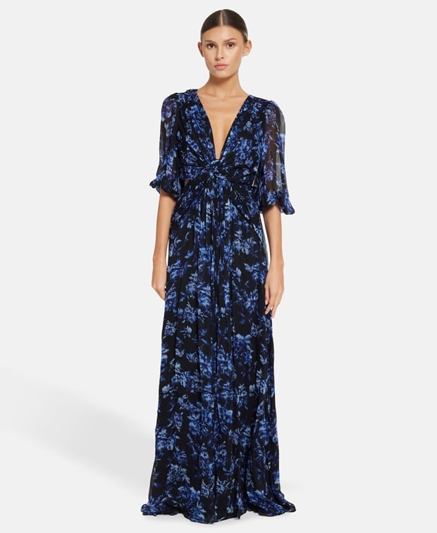 Monique Lhuillier Maxi-dress Elbow