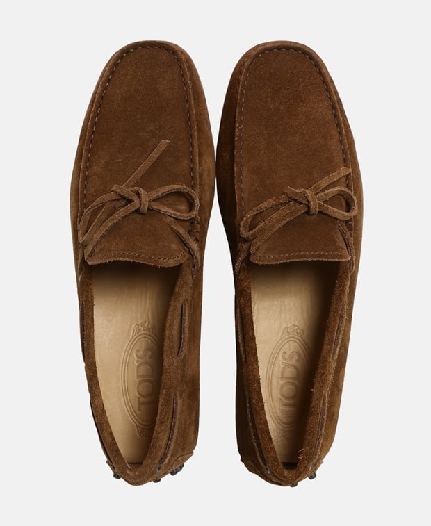 Tod's New Laccetto Moccasins Tan