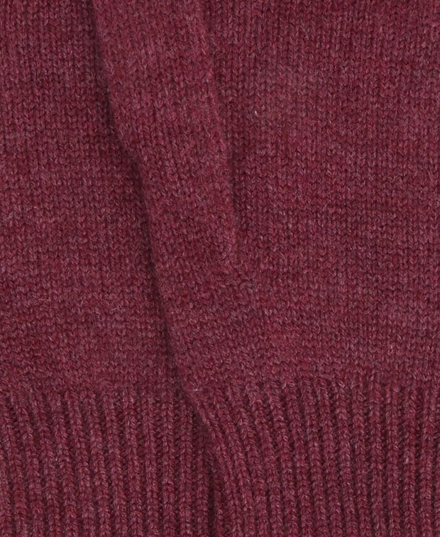 Brunello Cucinelli Cashmere gloves Bordeaux