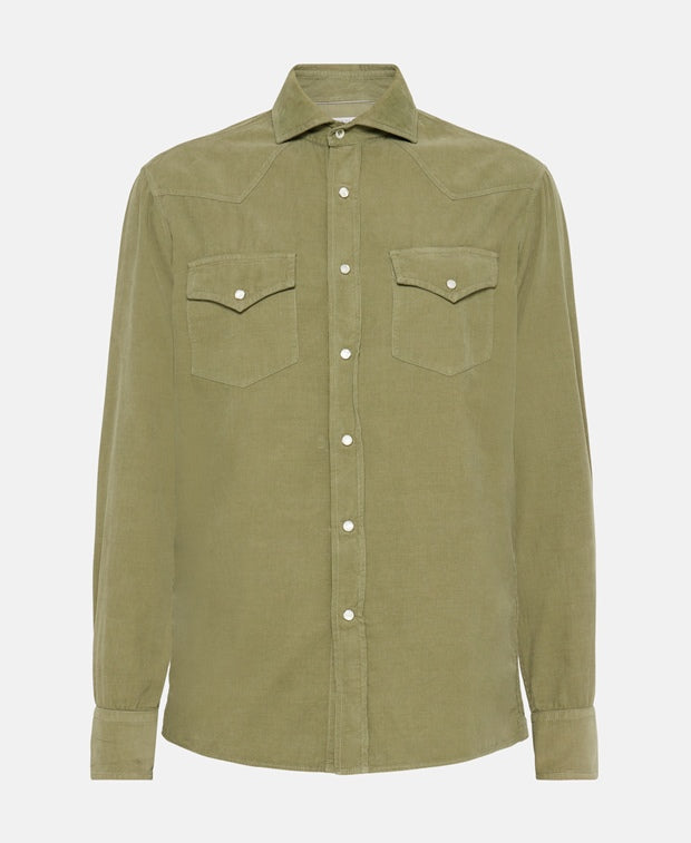 Brunello Cucinelli Corduroy shirt