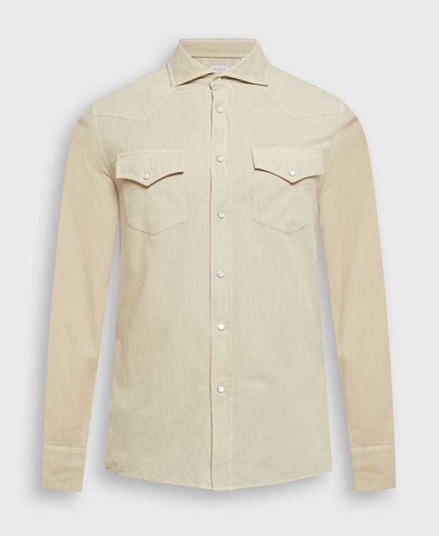 Brunello Cucinelli Corduroy shirt