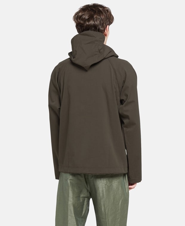 Ranra Hooded jacket Brown