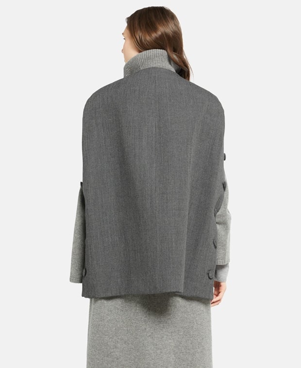 Jil Sander Poncho Anthracite