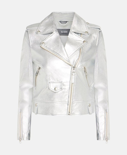 Mackage Leather jacket Light Grey