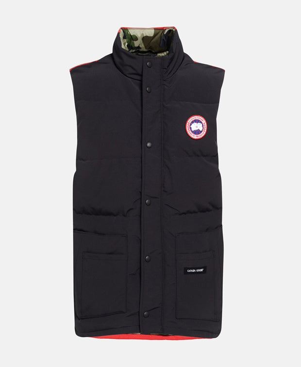 Reversible down gilet